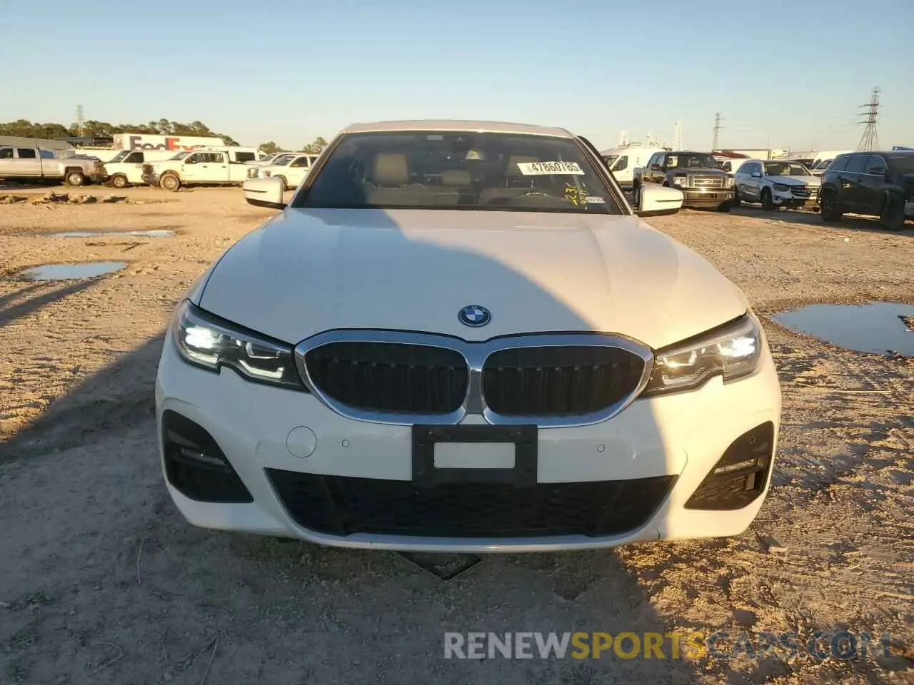 5 Photograph of a damaged car 3MW5P7J05N8C64284 BMW 3 SERIES 2022