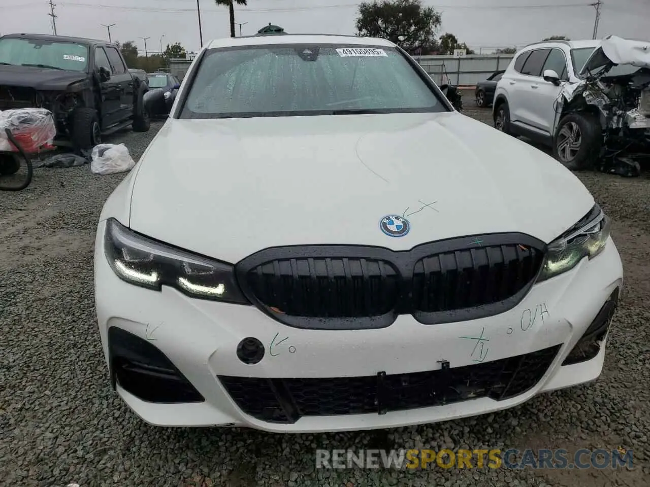5 Photograph of a damaged car 3MW5P7J06N8C41838 BMW 3 SERIES 2022