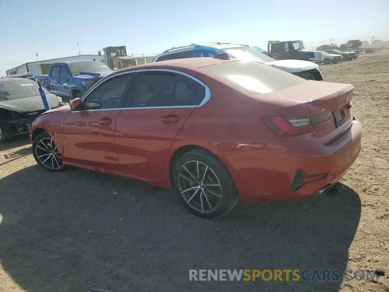 2 Photograph of a damaged car 3MW5P9J03N8C54249 BMW 3 SERIES 2022