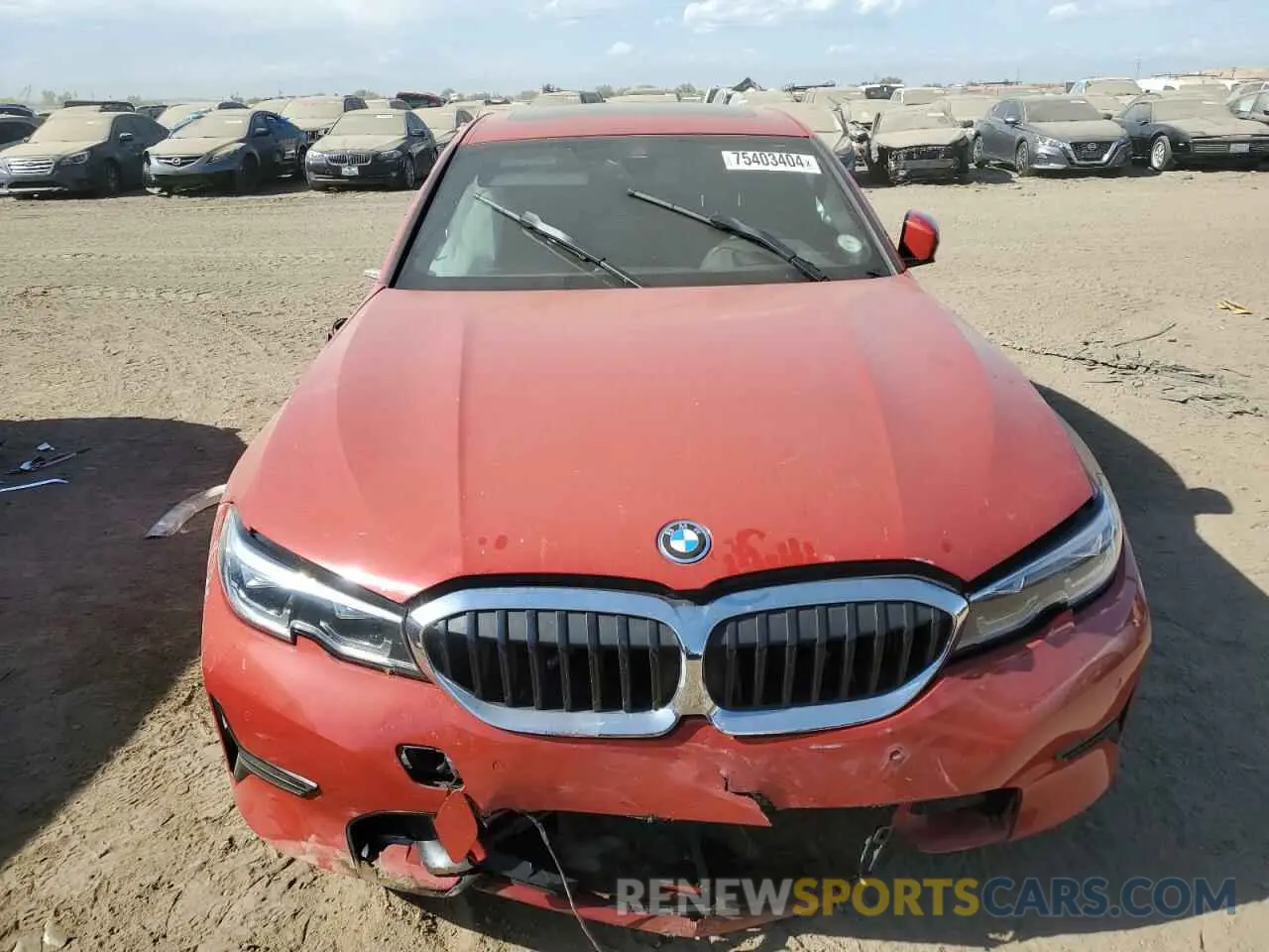 5 Photograph of a damaged car 3MW5P9J03N8C54249 BMW 3 SERIES 2022