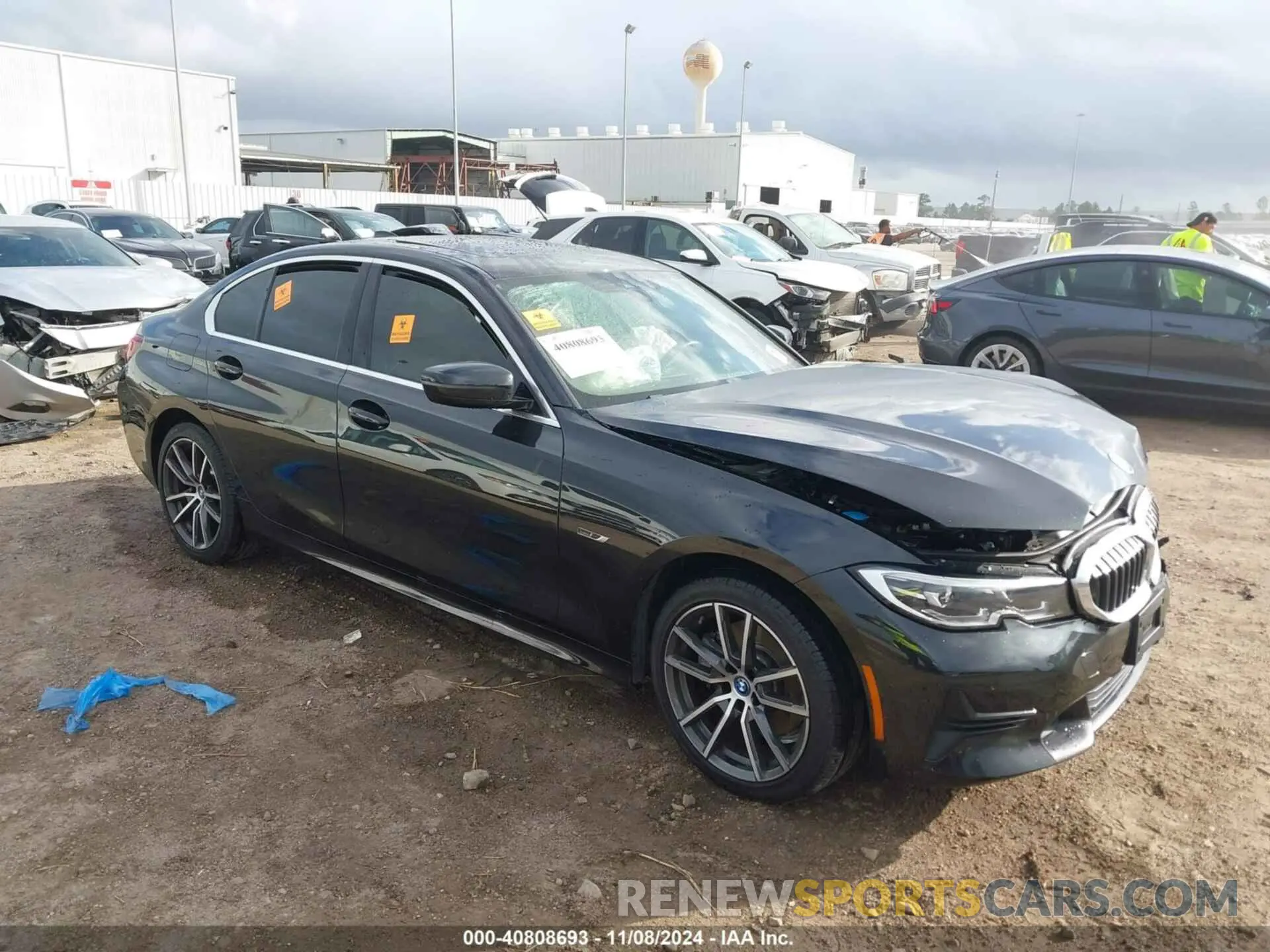 1 Photograph of a damaged car 3MW5P9J07N8C65920 BMW 3 SERIES 2022