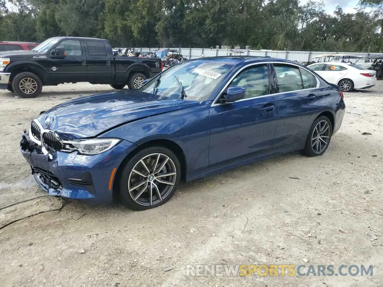 1 Photograph of a damaged car 3MW5R1J00N8C49280 BMW 3 SERIES 2022