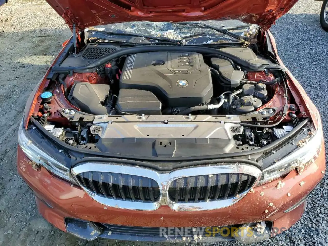 11 Photograph of a damaged car 3MW5R1J01N8C72325 BMW 3 SERIES 2022