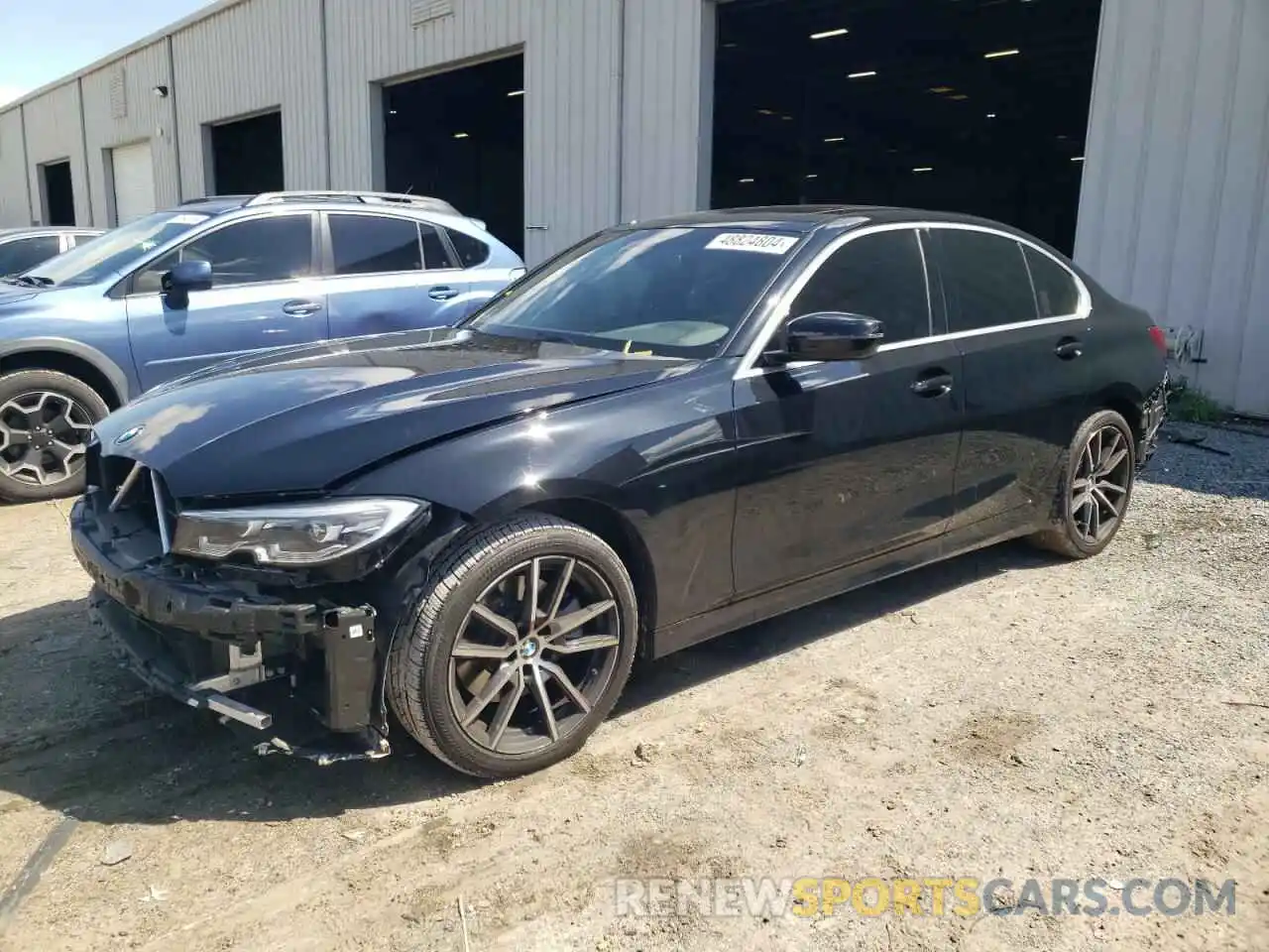 1 Photograph of a damaged car 3MW5R1J02N8C58370 BMW 3 SERIES 2022