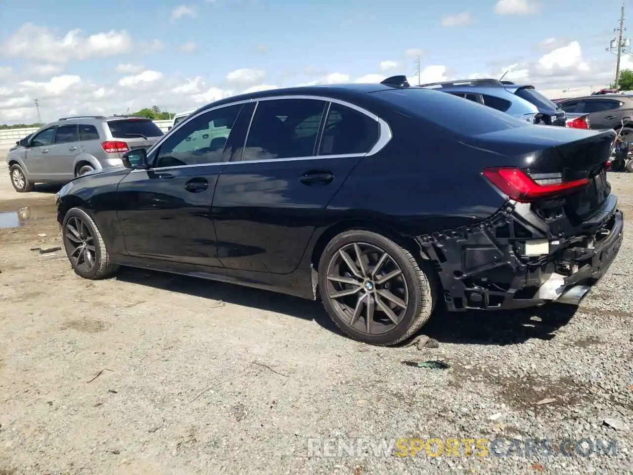 2 Photograph of a damaged car 3MW5R1J02N8C58370 BMW 3 SERIES 2022