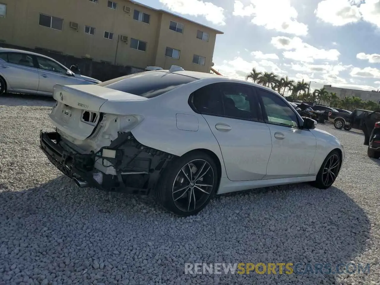 3 Photograph of a damaged car 3MW5R1J03N8C41948 BMW 3 SERIES 2022
