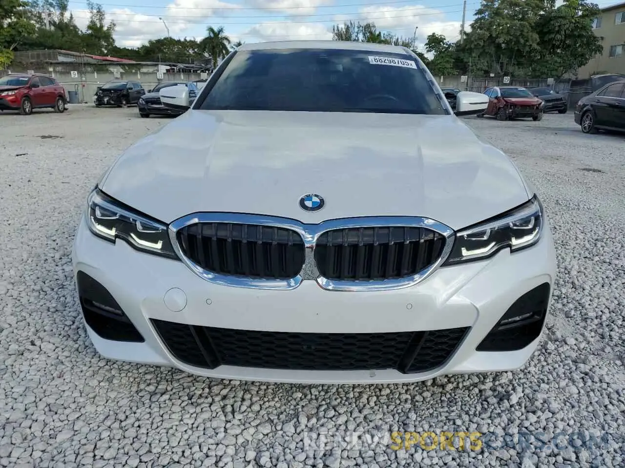 5 Photograph of a damaged car 3MW5R1J03N8C41948 BMW 3 SERIES 2022