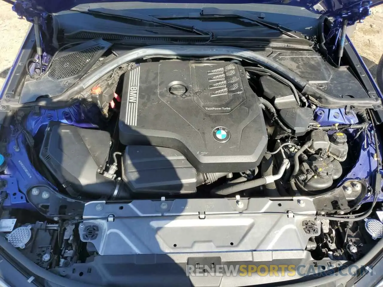 12 Photograph of a damaged car 3MW5R1J03N8C46082 BMW 3 SERIES 2022