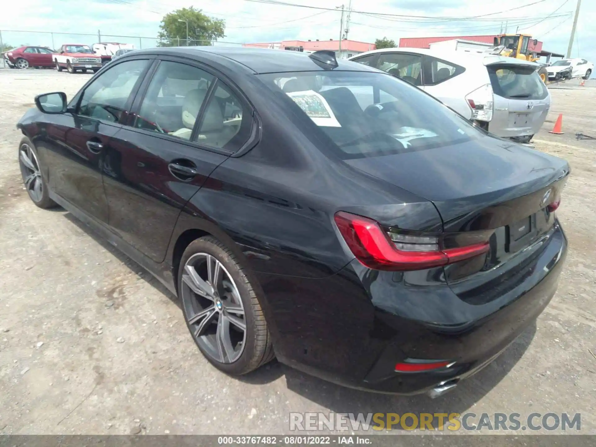 3 Photograph of a damaged car 3MW5R1J03N8C48219 BMW 3 SERIES 2022