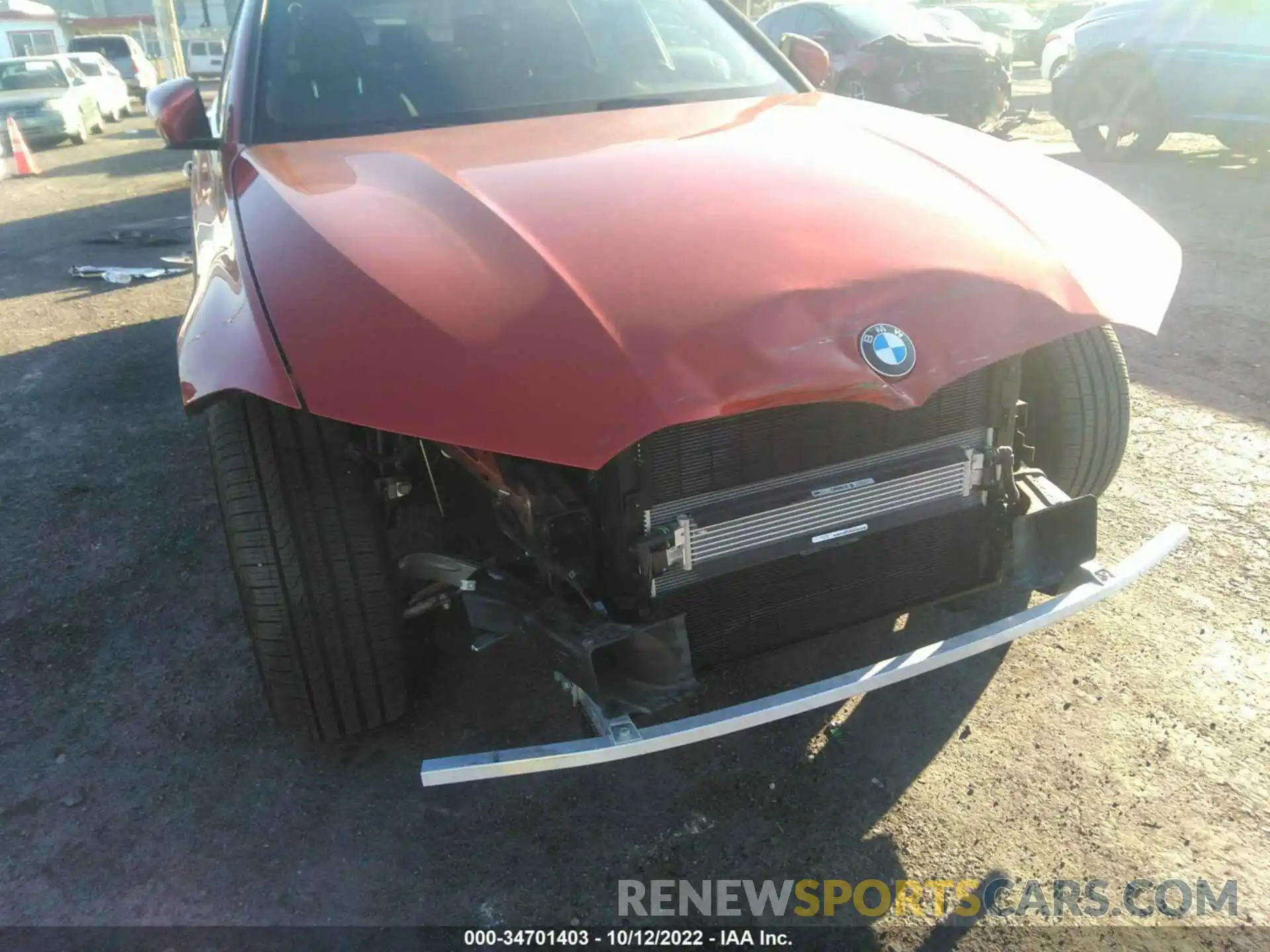 6 Photograph of a damaged car 3MW5R1J03N8C53727 BMW 3 SERIES 2022