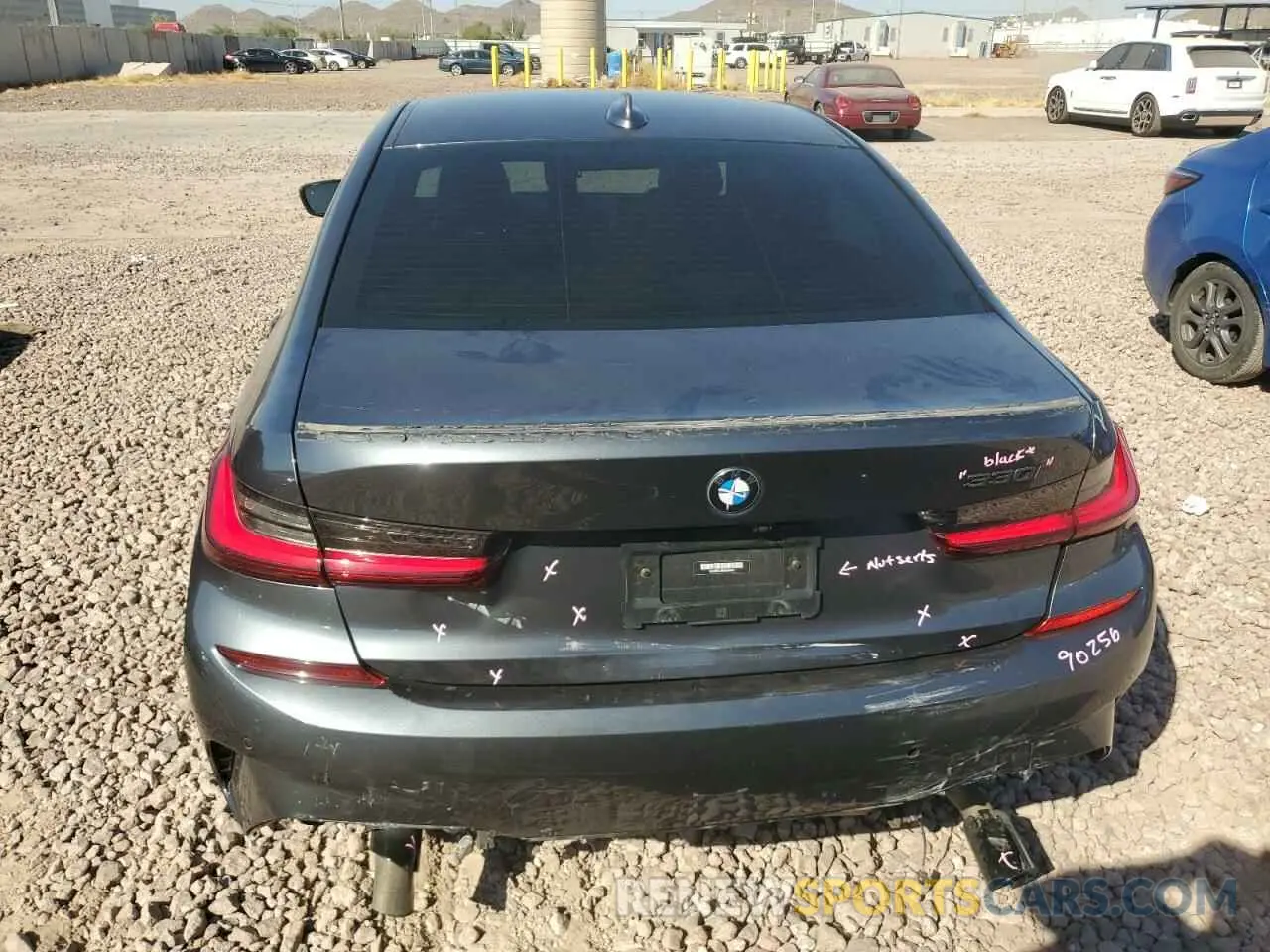 6 Photograph of a damaged car 3MW5R1J03N8C69801 BMW 3 SERIES 2022