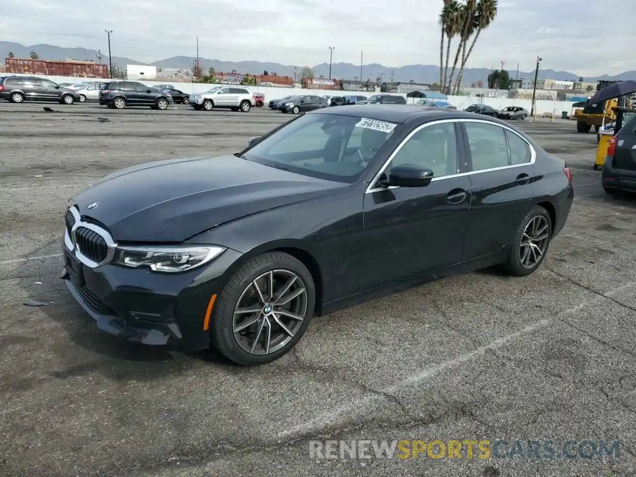 1 Photograph of a damaged car 3MW5R1J04N8C64154 BMW 3 SERIES 2022