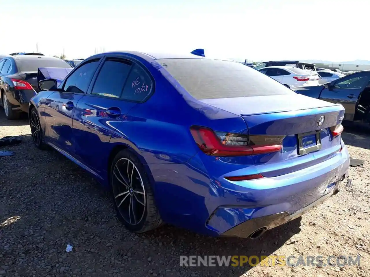 3 Photograph of a damaged car 3MW5R1J05N8C23970 BMW 3 SERIES 2022