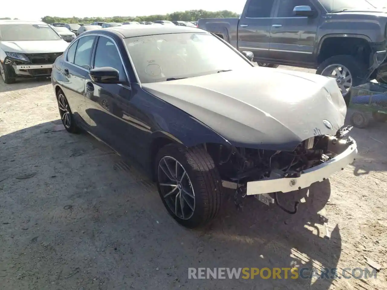 1 Photograph of a damaged car 3MW5R1J05N8C28991 BMW 3 SERIES 2022