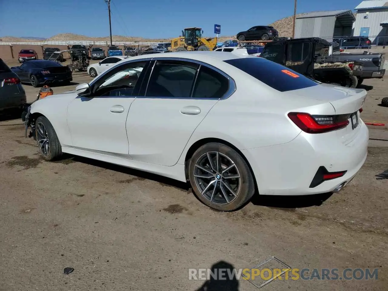 2 Photograph of a damaged car 3MW5R1J05N8C31289 BMW 3 SERIES 2022