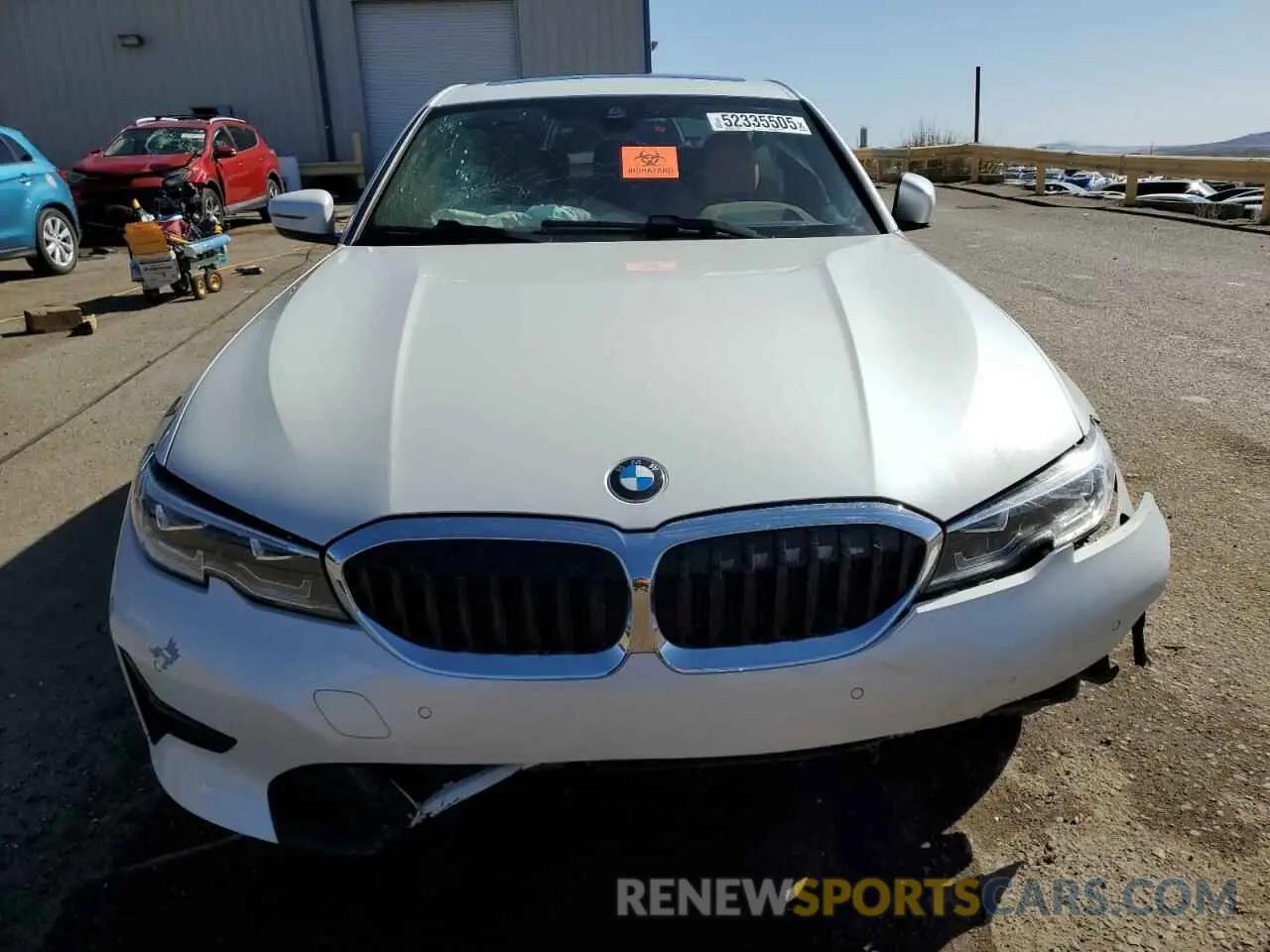 5 Photograph of a damaged car 3MW5R1J05N8C31289 BMW 3 SERIES 2022