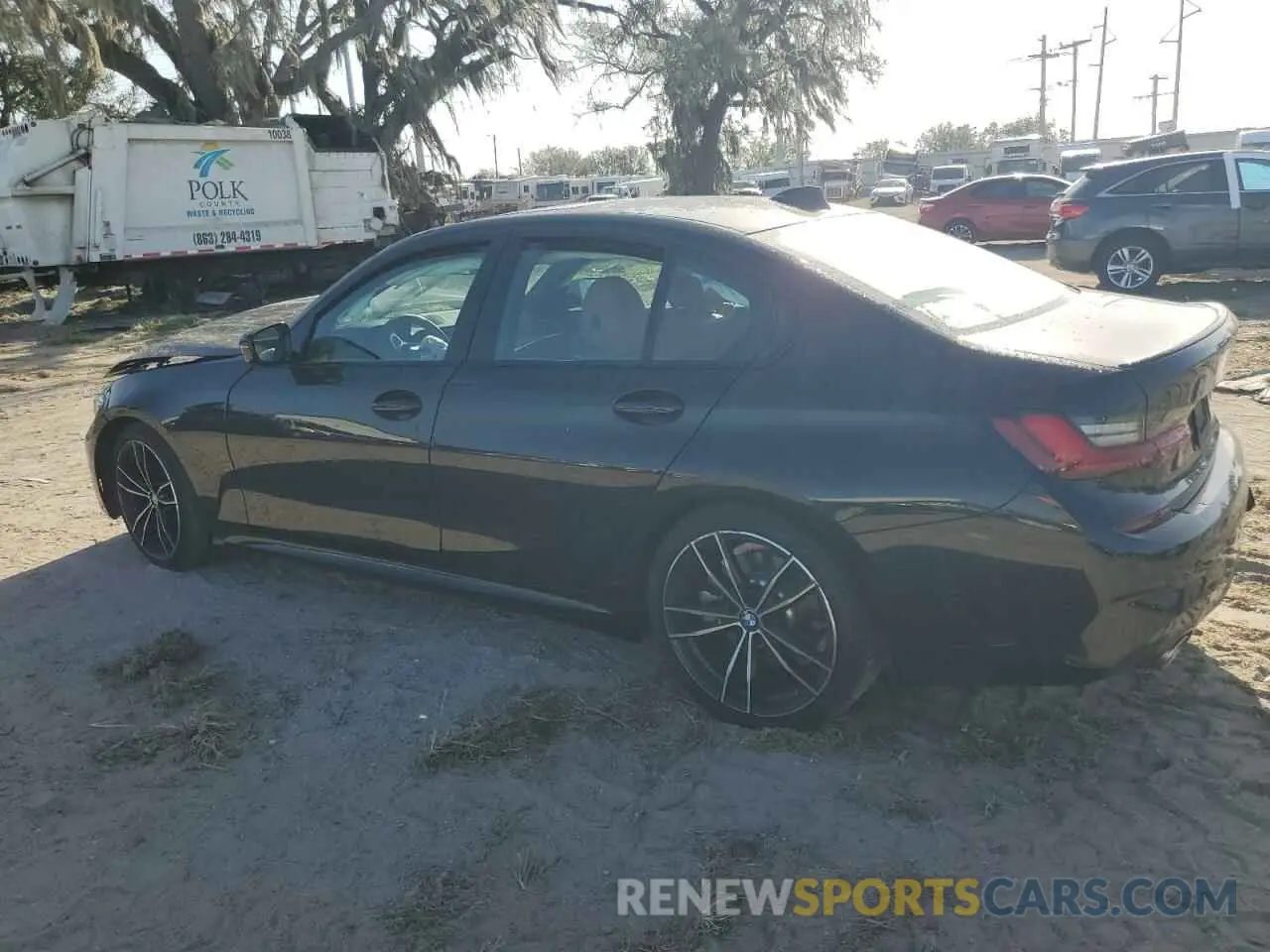 2 Photograph of a damaged car 3MW5R1J05N8C67547 BMW 3 SERIES 2022