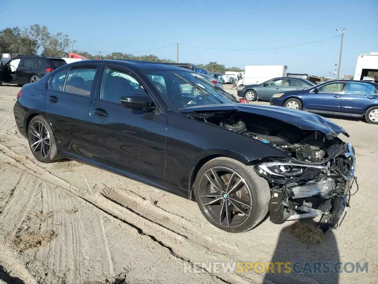 4 Photograph of a damaged car 3MW5R1J05N8C67547 BMW 3 SERIES 2022