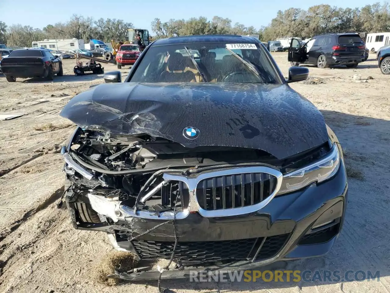 5 Photograph of a damaged car 3MW5R1J05N8C67547 BMW 3 SERIES 2022
