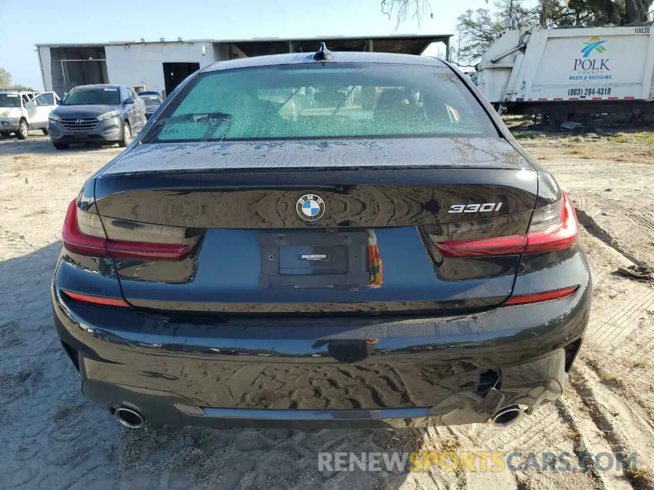 6 Photograph of a damaged car 3MW5R1J05N8C67547 BMW 3 SERIES 2022