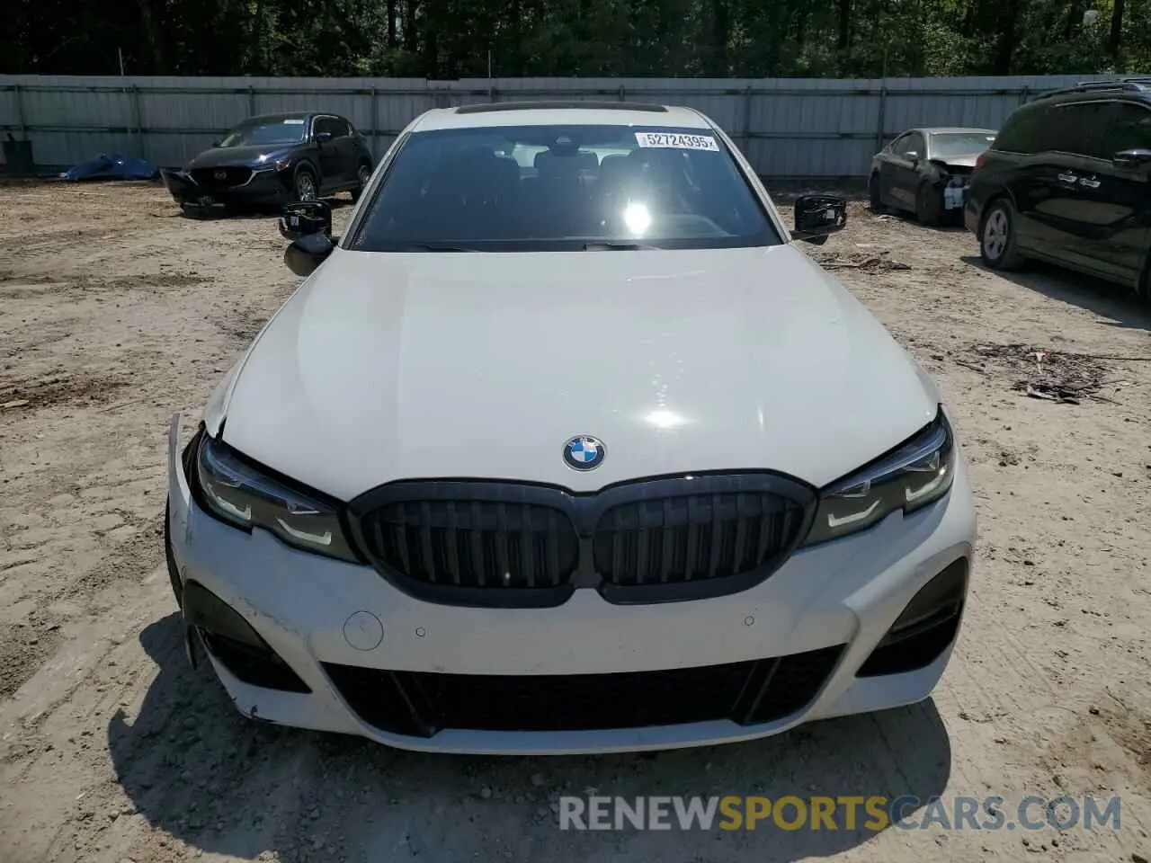 5 Photograph of a damaged car 3MW5R1J06N8C31334 BMW 3 SERIES 2022