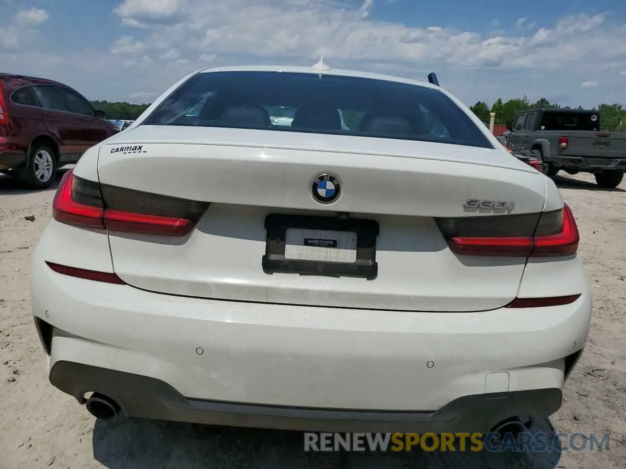 6 Photograph of a damaged car 3MW5R1J06N8C31334 BMW 3 SERIES 2022
