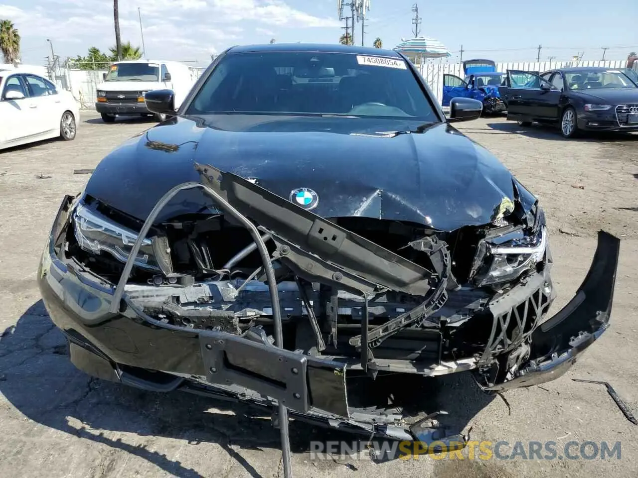 5 Photograph of a damaged car 3MW5R1J06N8C39255 BMW 3 SERIES 2022