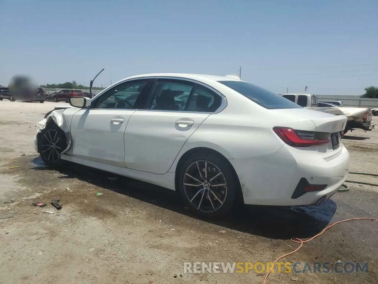 2 Photograph of a damaged car 3MW5R1J06N8C53916 BMW 3 SERIES 2022