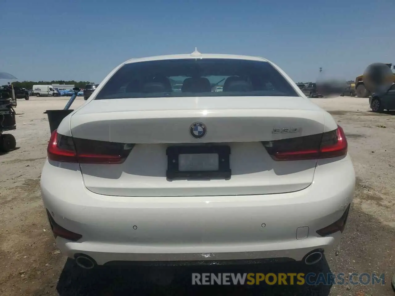 6 Photograph of a damaged car 3MW5R1J06N8C53916 BMW 3 SERIES 2022
