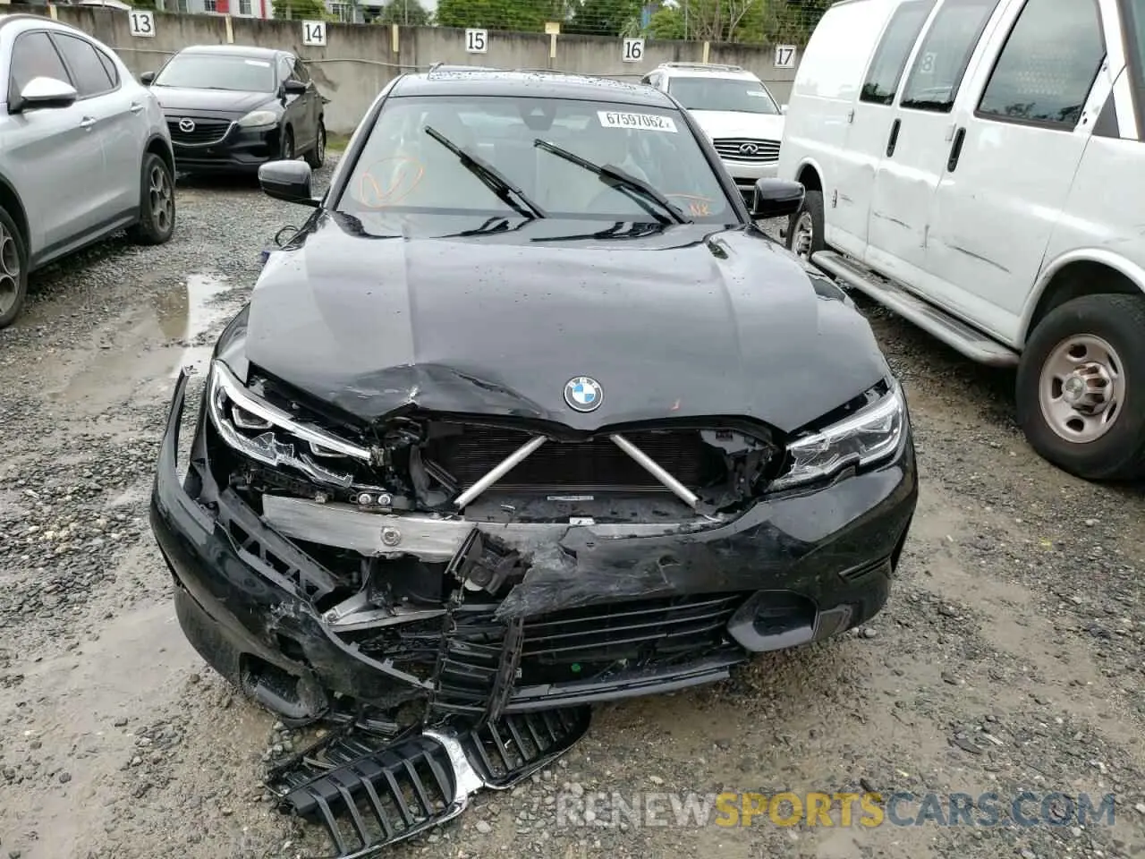 5 Photograph of a damaged car 3MW5R1J06N8C59991 BMW 3 SERIES 2022
