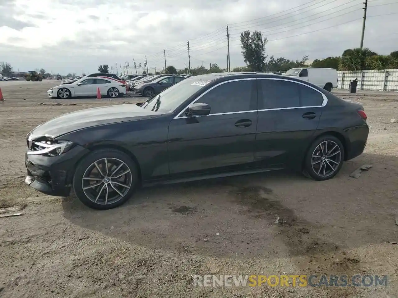 1 Photograph of a damaged car 3MW5R1J06N8C62714 BMW 3 SERIES 2022