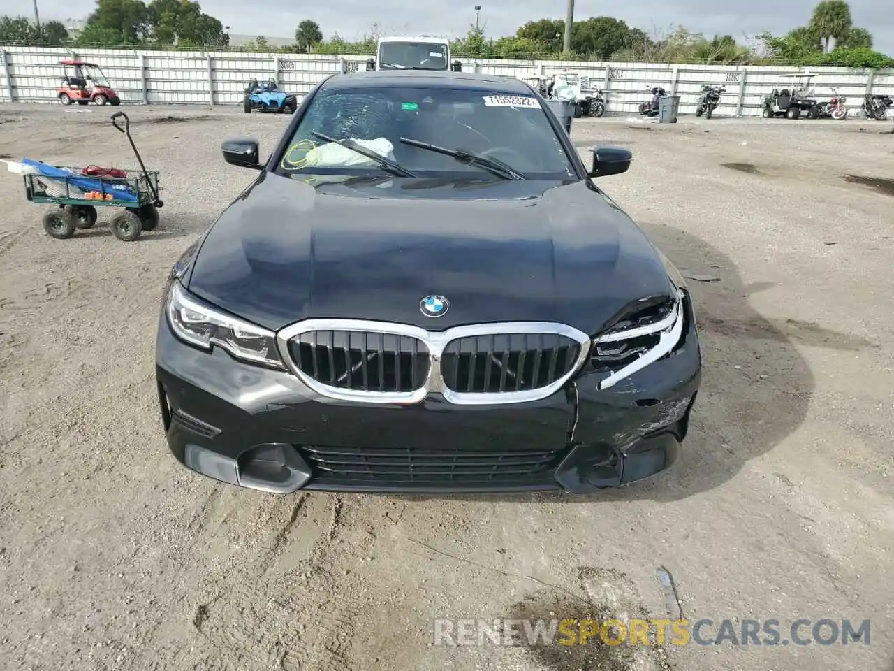 5 Photograph of a damaged car 3MW5R1J06N8C62714 BMW 3 SERIES 2022