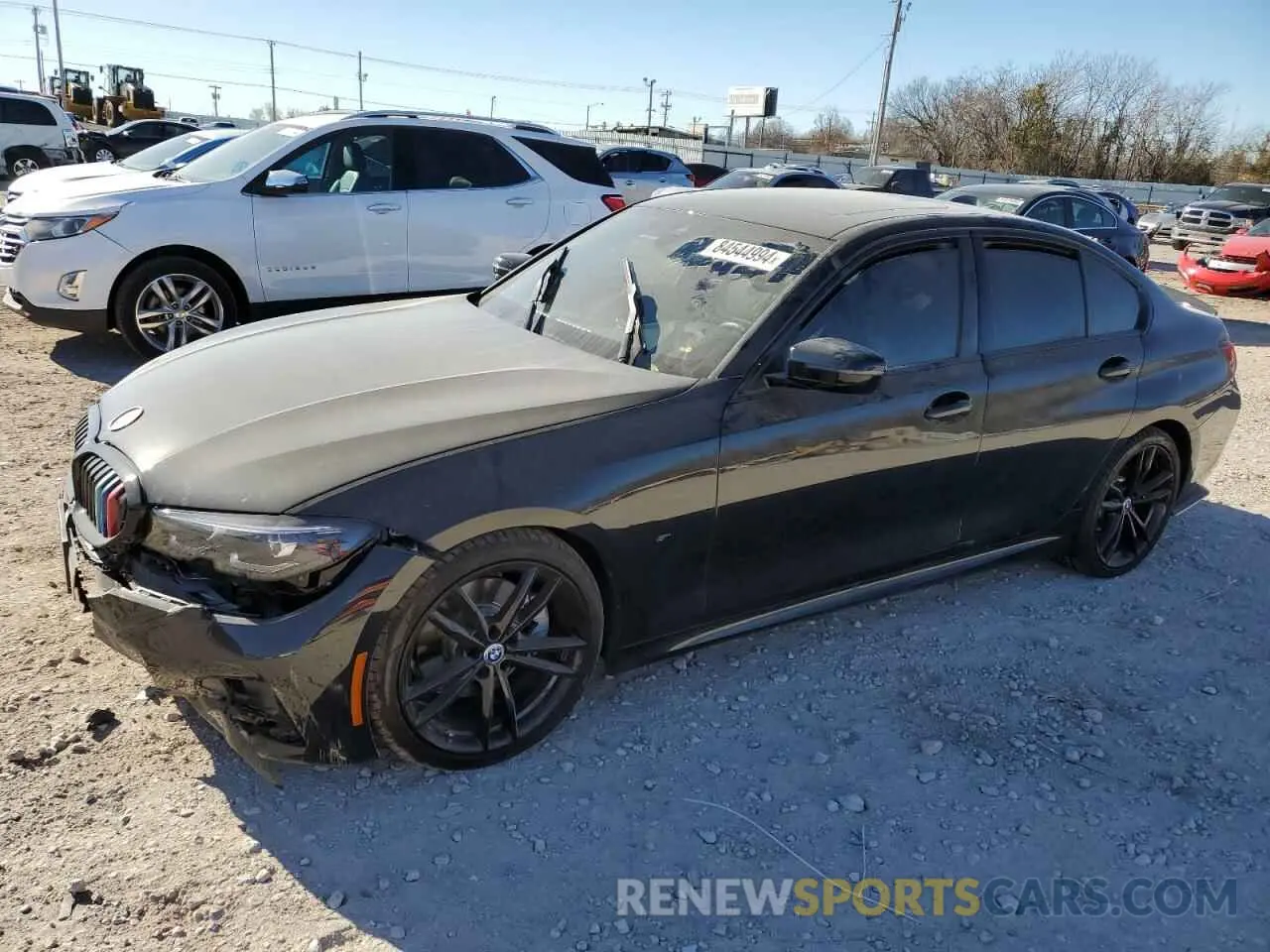 1 Photograph of a damaged car 3MW5R1J07N8C25249 BMW 3 SERIES 2022