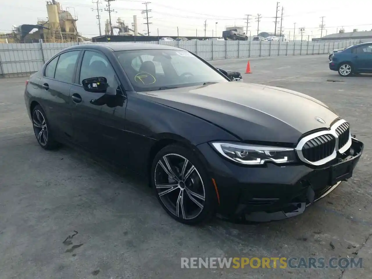 1 Photograph of a damaged car 3MW5R1J07N8C29690 BMW 3 SERIES 2022