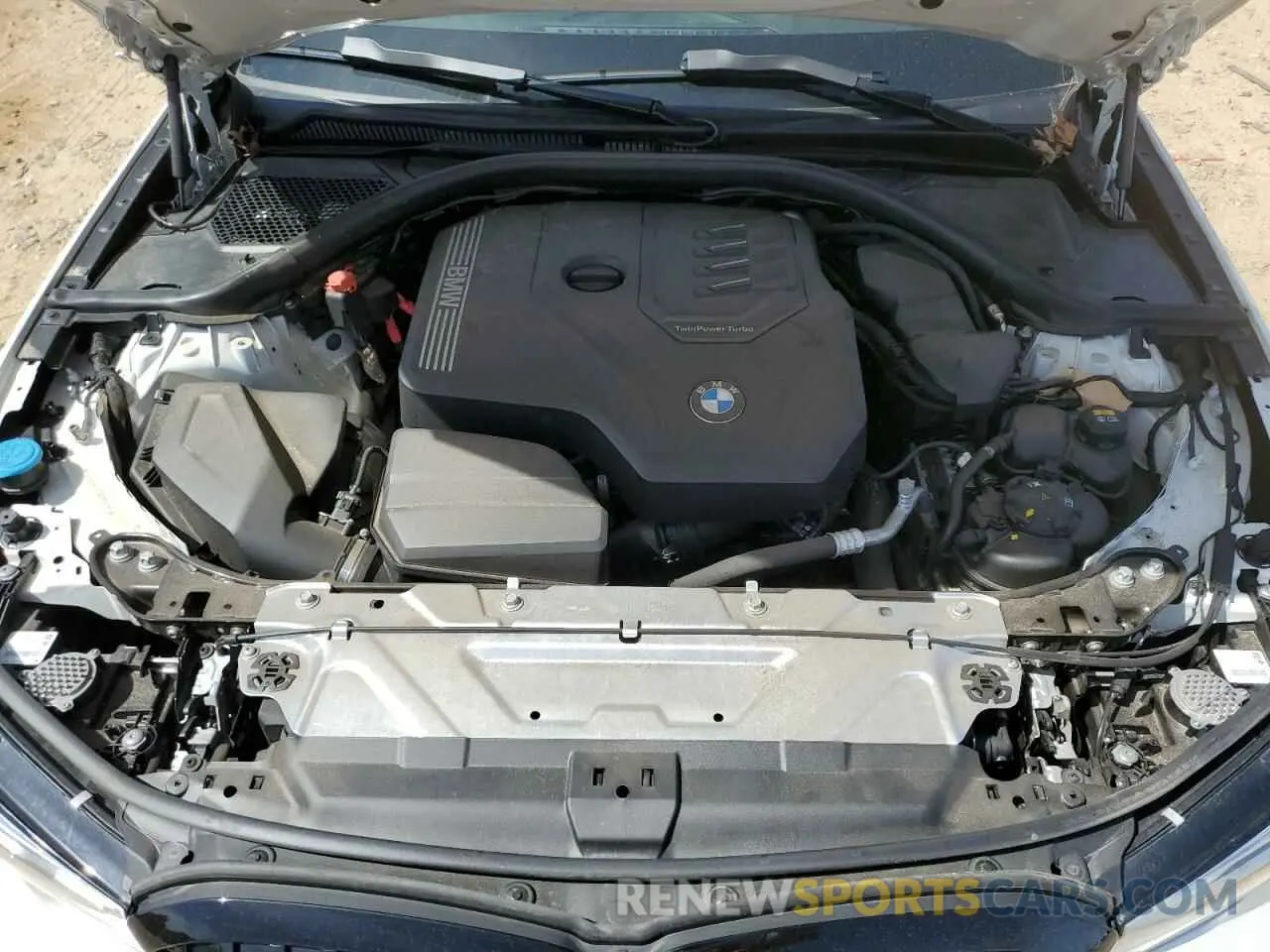 12 Photograph of a damaged car 3MW5R1J07N8C51155 BMW 3 SERIES 2022