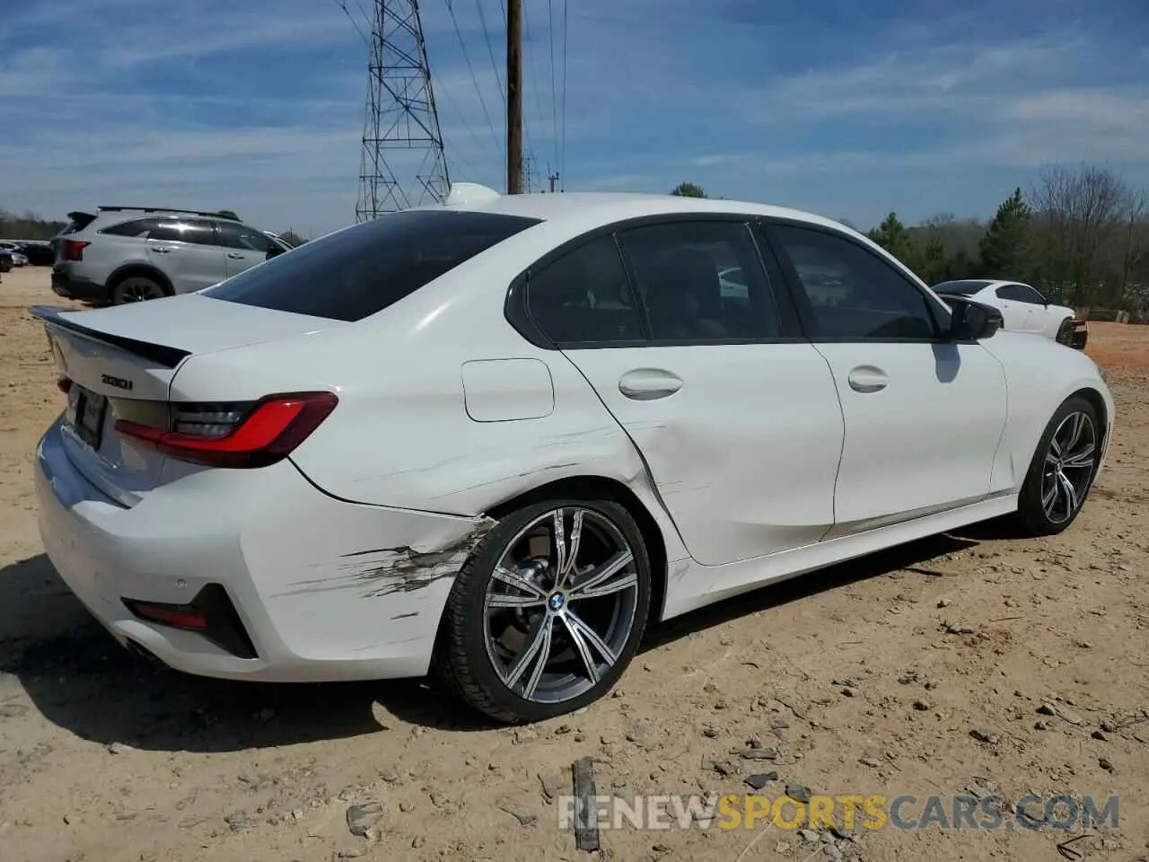 3 Photograph of a damaged car 3MW5R1J07N8C51155 BMW 3 SERIES 2022