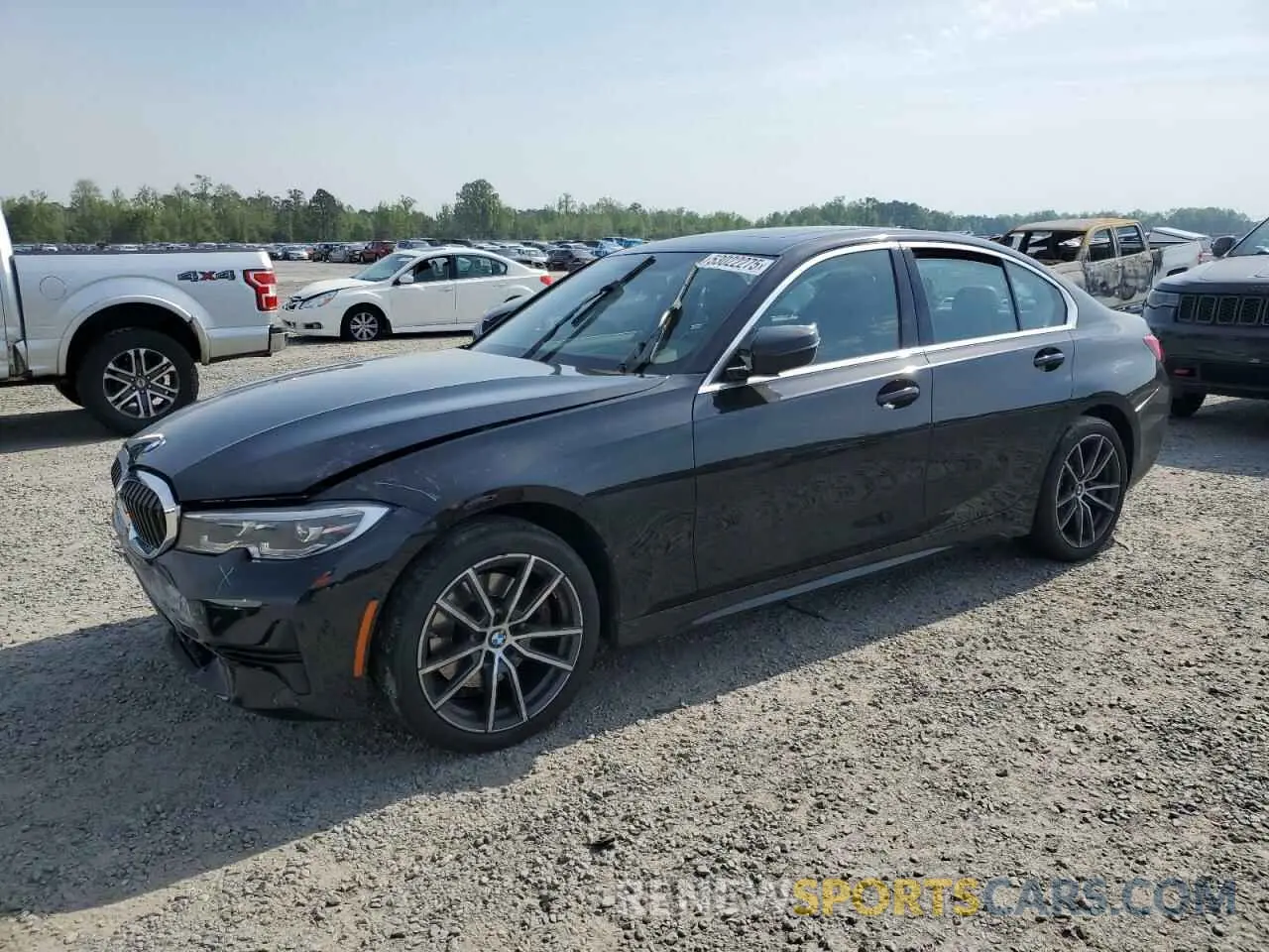 1 Photograph of a damaged car 3MW5R1J09N8C24653 BMW 3 SERIES 2022
