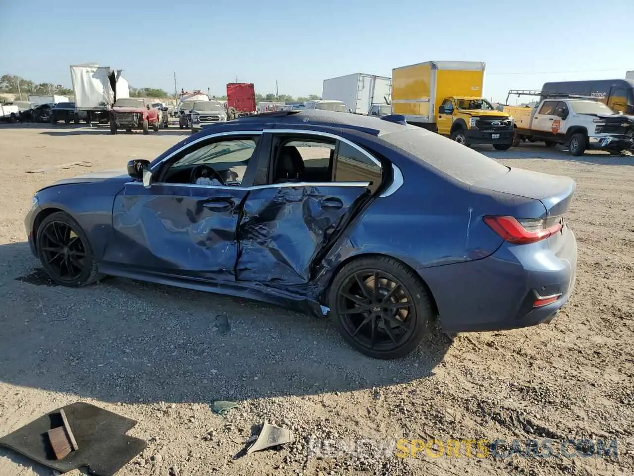 2 Photograph of a damaged car 3MW5R1J09N8C30355 BMW 3 SERIES 2022