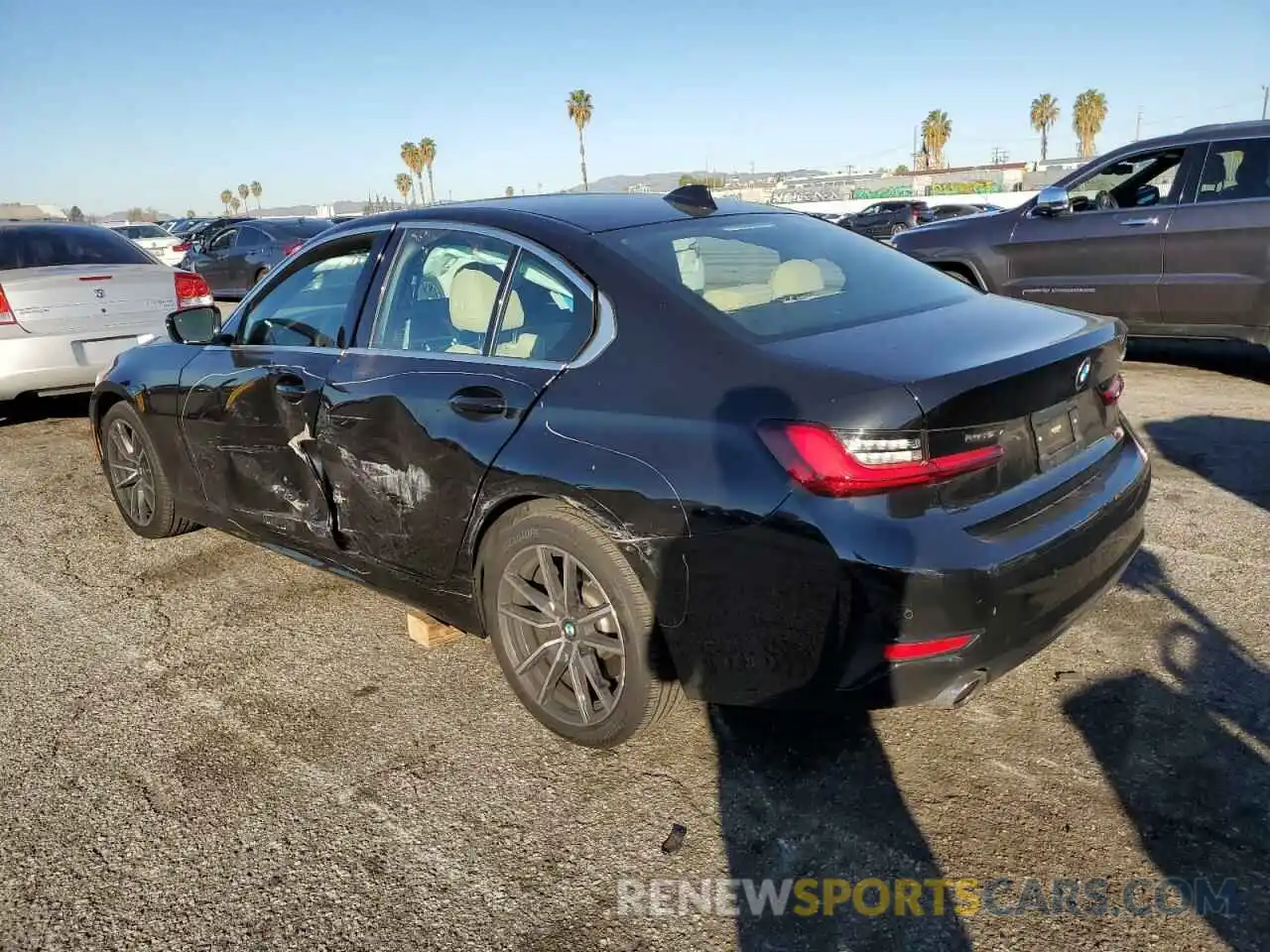 2 Photograph of a damaged car 3MW5R1J09N8C72296 BMW 3 SERIES 2022