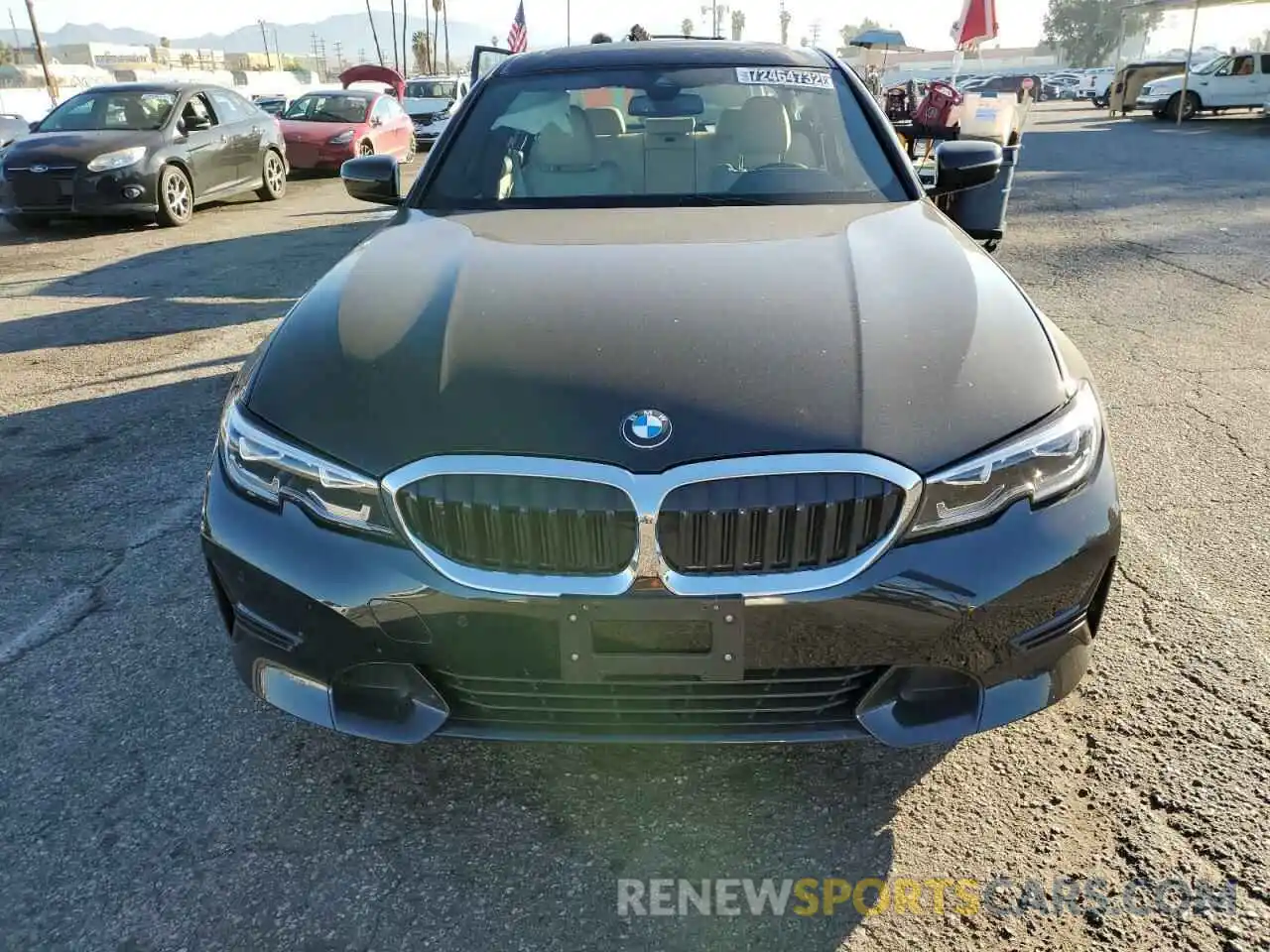 5 Photograph of a damaged car 3MW5R1J09N8C72296 BMW 3 SERIES 2022