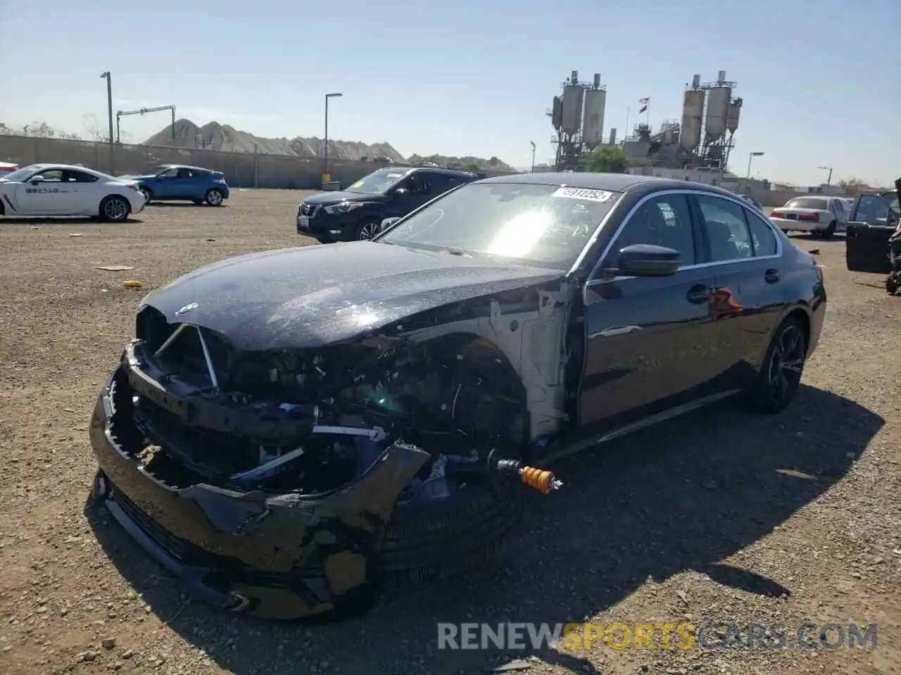 2 Photograph of a damaged car 3MW5R1J0XN8C51182 BMW 3 SERIES 2022