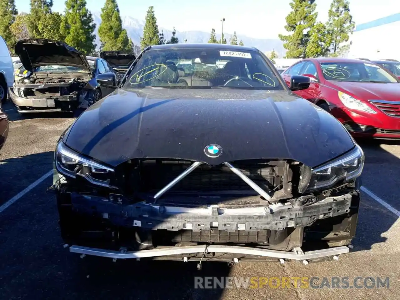 5 Photograph of a damaged car 3MW5R1J0XN8C75403 BMW 3 SERIES 2022