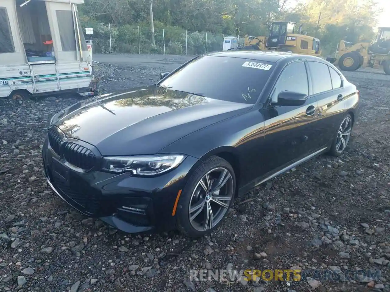 2 Photograph of a damaged car 3MW5R7J01N8C55608 BMW 3 SERIES 2022