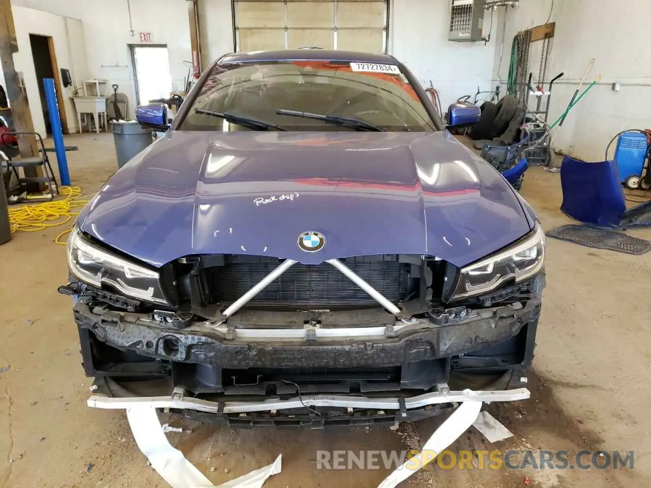 5 Photograph of a damaged car 3MW5R7J01N8C74210 BMW 3 SERIES 2022