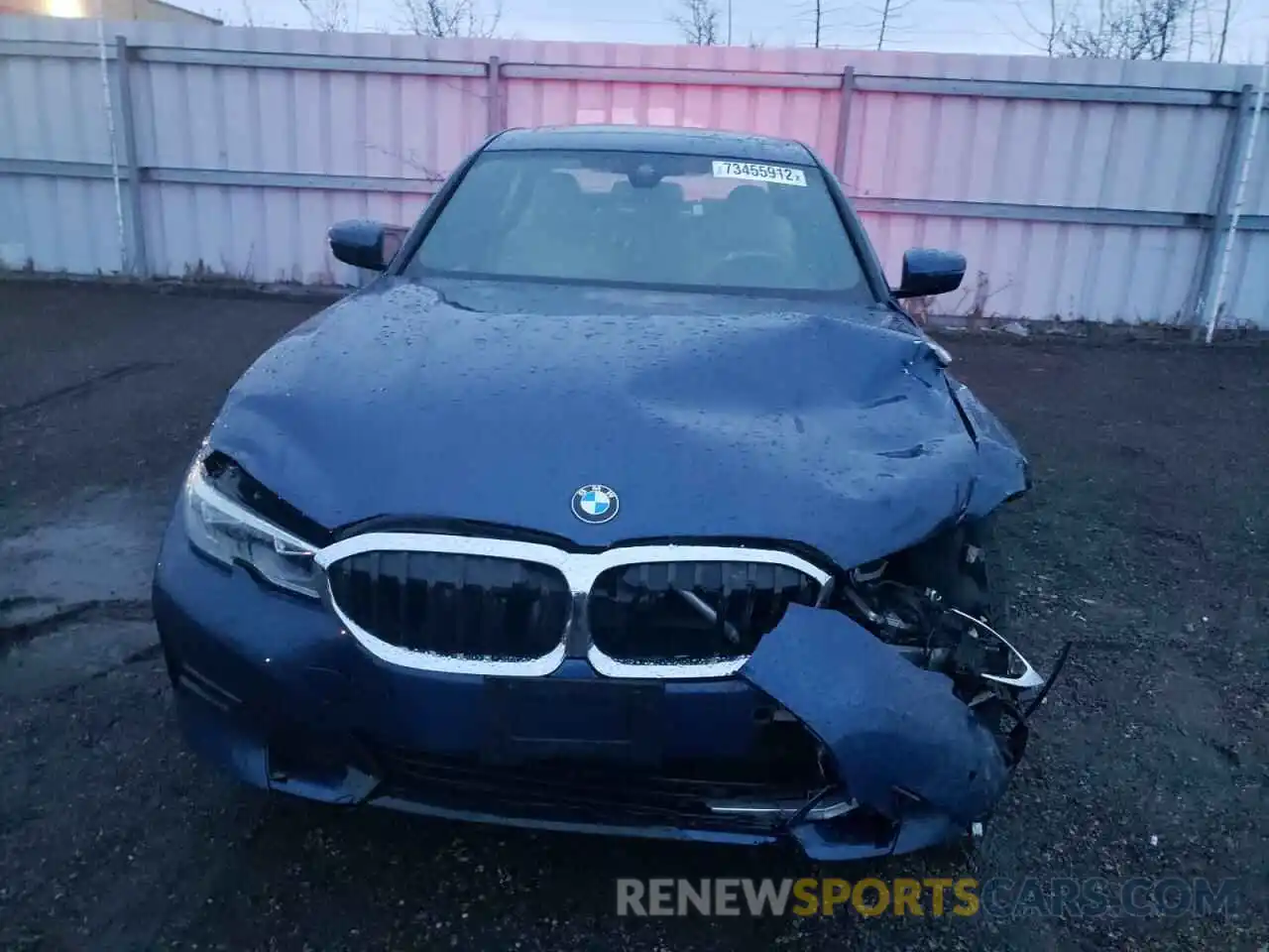 5 Photograph of a damaged car 3MW5R7J02N8C37103 BMW 3 SERIES 2022