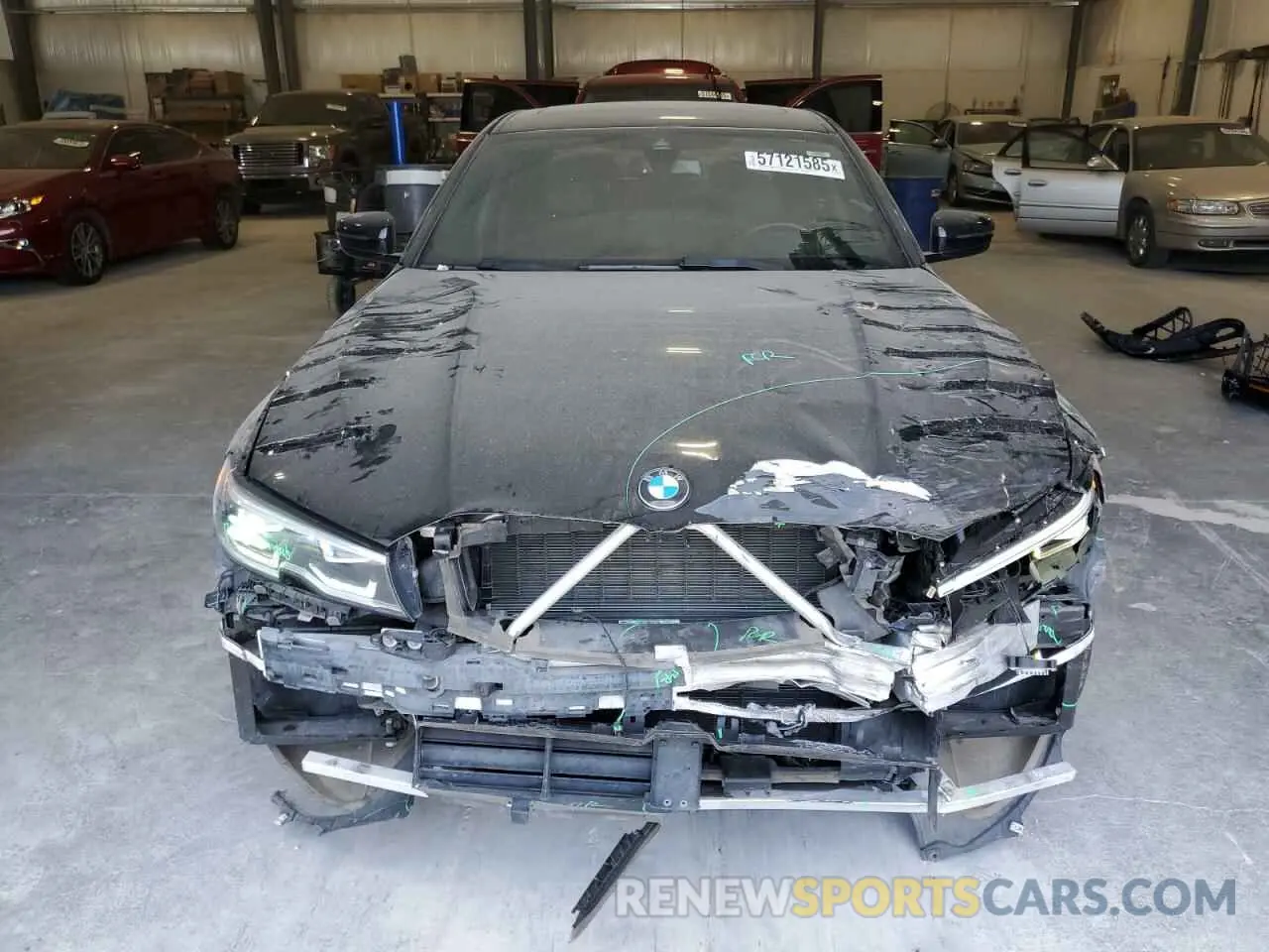 5 Photograph of a damaged car 3MW5R7J03N8C29897 BMW 3 SERIES 2022