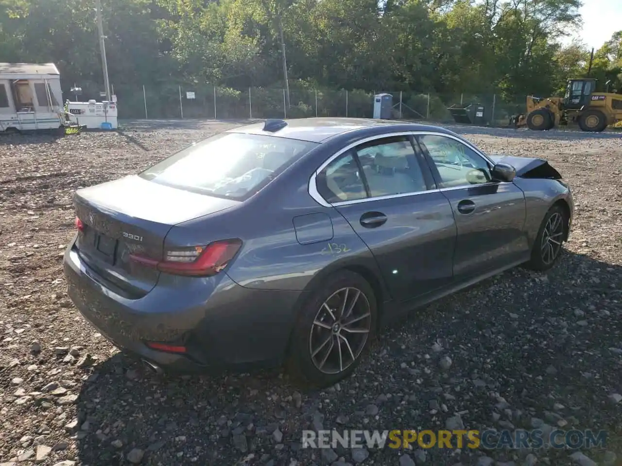 4 Photograph of a damaged car 3MW5R7J04N8C22862 BMW 3 SERIES 2022