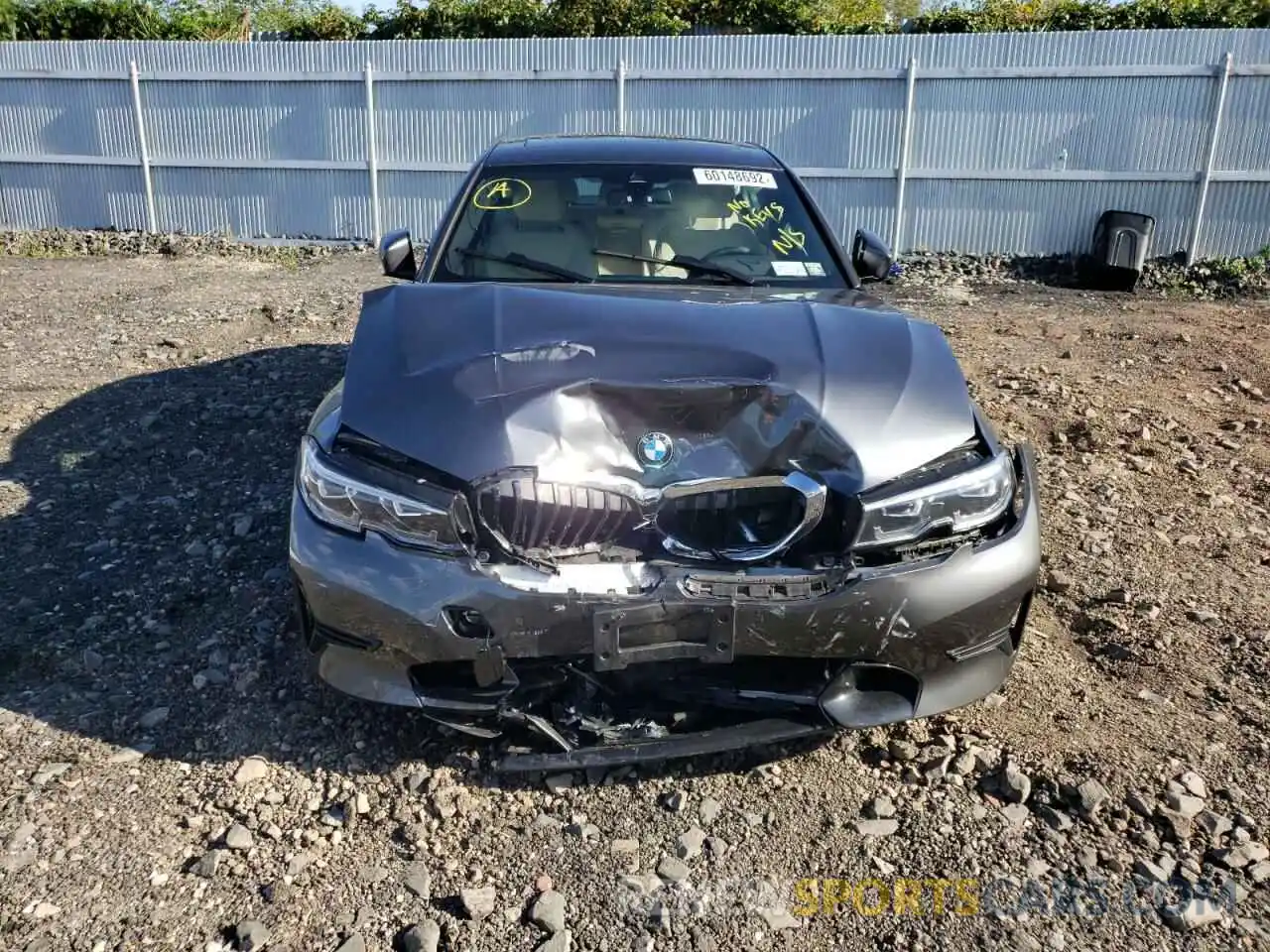 9 Photograph of a damaged car 3MW5R7J04N8C22862 BMW 3 SERIES 2022