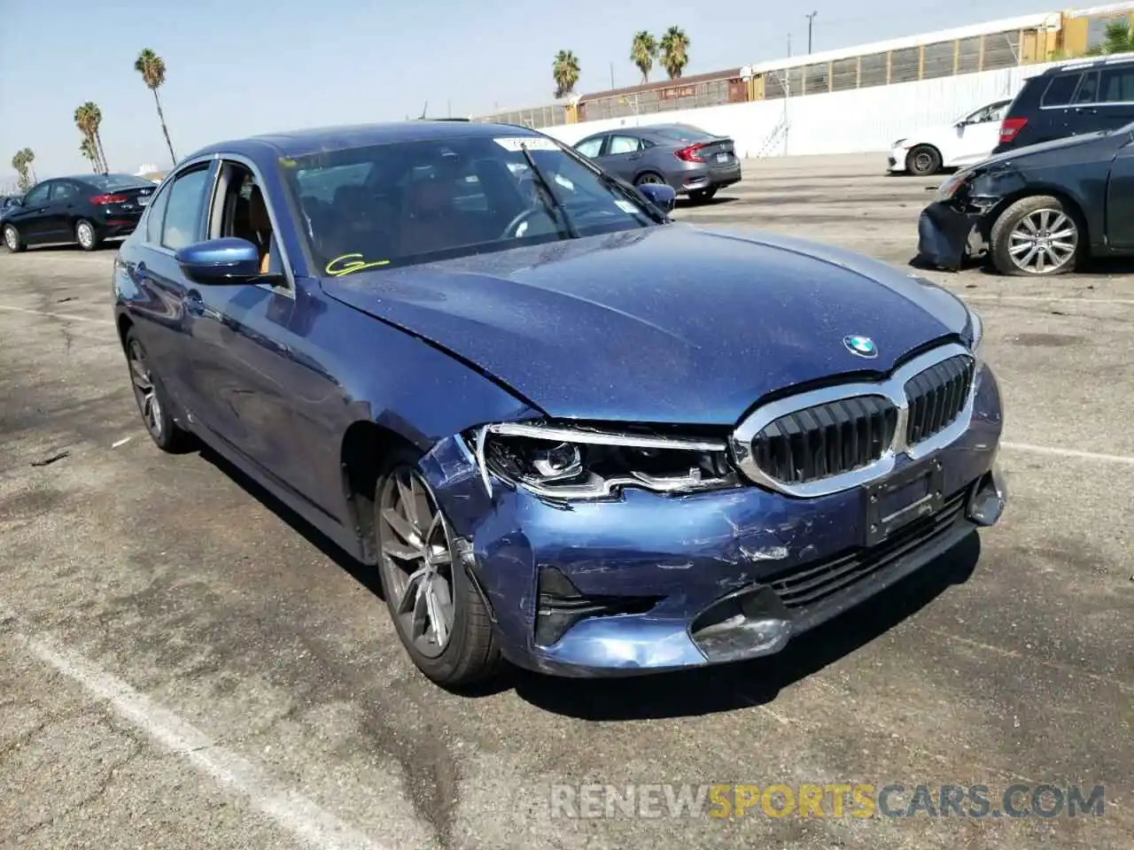 1 Photograph of a damaged car 3MW5R7J05N8C35121 BMW 3 SERIES 2022