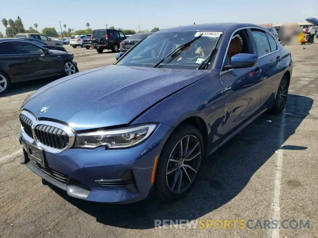 2 Photograph of a damaged car 3MW5R7J05N8C35121 BMW 3 SERIES 2022